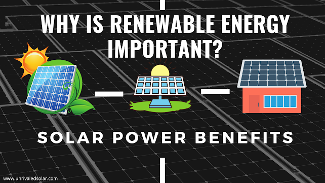 Why is renewable energy important? Why is renewable energy important?