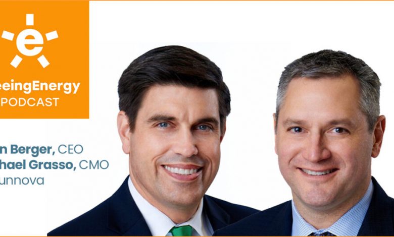Podcast with Sunnova’s John Berger, CEO, and Michael Grasso, CMO Podcast with Sunnova’s John Berger, CEO, and Michael Grasso, CMO