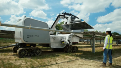 AES sends world’s first AI-powered solar robot fleet to California project